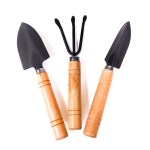 مجموعة أدوات يدوية للحدائق مكونة من 3 قطع