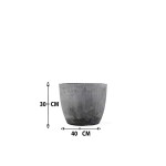 Cement Pot Set – 2 PCS - Image 3