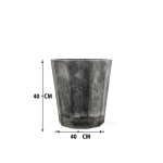 ⁦Cement Pot Set – 3 PCS⁩ - الصورة ⁦2⁩