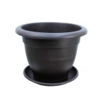 Round Plastic Pot – 50 CM (Black)