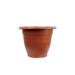 Round Terracotta Clay Planter – 40 CM