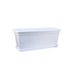 Plastic Window Planter – 30 CM (White) - Image 2